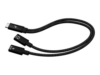 I-Tec - Kabel USB - USB-C do USB-C - 30 cm - USB zasilanie + dźwięk, Zasilanie USB (100 W)