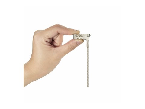 Kensington NanoSaver 2.0 EQ - Linka blokady - kombinacja, z możliwością resetowania - srebrny - 1.8 m