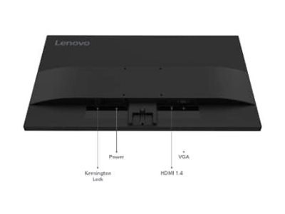 Lenovo L27-4e - Monitor LED - 1920 x 1080 Full HD (1080p) @ 100 Hz - IPS - 300 cd/m² - 1500:1 - 4 ms - HDMI, VGA - kruczo-czarny