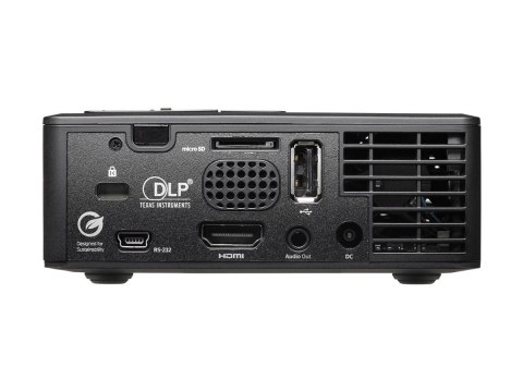 Optoma ML750i - Projektor DLP - LED - 3D - 700 lumeny - WXGA (1280 x 800) - 16:10 - 720p - biały, szary