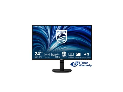 Philips 24B2N2200 - 2000 Series - monitor LED - 24" (23.8" widoczny) - 1920 x 1080 Full HD (1080p) @ 120 Hz - IPS - 1500:1 - HDM