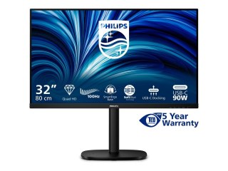Philips 32B2U3601 - 3000 Series - monitor LED - 32" (31.5" widoczny) - 2560 x 1440 QHD @ 100 Hz - IPS - 1000:1 - HDMI, DisplayPo