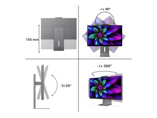 Philips Brilliance 27E3U7903 - Seria 7000 - monitor LED - USB - 27" - 5120 x 2880 5K Ultra HD (2880p) @ 70 Hz - IPS - 500 cd/m² 