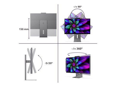 Philips Brilliance 27E3U7903 - Seria 7000 - monitor LED - USB - 27" - 5120 x 2880 5K Ultra HD (2880p) @ 70 Hz - IPS - 500 cd/m² 