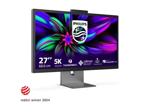 Philips Brilliance 27E3U7903 - Seria 7000 - monitor LED - USB - 27" - 5120 x 2880 5K Ultra HD (2880p) @ 70 Hz - IPS - 500 cd/m² 