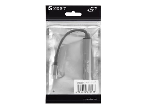 Sandberg - Stacja dokująca - USB-C