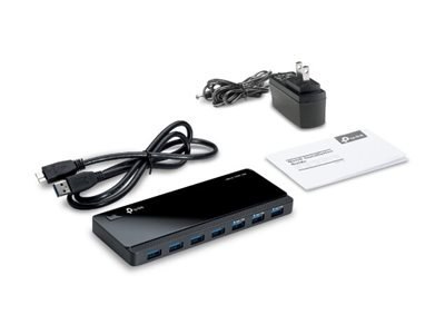 TP-Link UH700 - Koncentrator - 7 x SuperSpeed USB 3.0 - stacjonarny