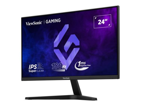 ViewSonic VX24G1-HD - Monitor LED - 24" (23.8" widoczny) - 1920 x 1080 Full HD (1080p) - IPS - 300 cd/m² - 1000:1 - 1 ms - 2xHDM