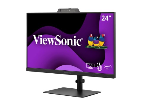 ViewSonic VG2441V - Monitor LED - 24" (23.8" widoczny) - 1920 x 1080 Full HD (1080p) @ 120 Hz - IPS - 250 cd/m² - 1500:1 - 4 ms 