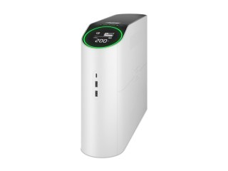 APC Back-UPS Pro Gaming - UPS - wieża, oświetlenie RGB - AC 230 V - 1320 wat - 2200 VA - 1 faza - złącza wyjściowe: 6 - arctic