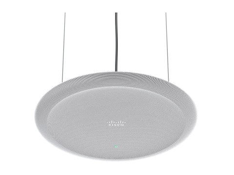 Cisco Ceiling Microphone Pro - Mikrofon - RJ-45 - arktyczna biel - dla P/N: CS-BRDP75-NR-K9, CS-KIT-EQX-C-K9++, CS-KIT-EQX-CNRK9