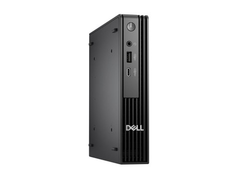 Dell Pro Micro QCM1255 - AI PC - mikro Ryzen 5 8500GE / do 5 GHz - RAM 16 GB - SSD 512 GB - NVMe - Radeon 740M - Gigabit Etherne