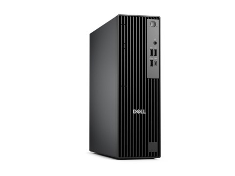 Dell Pro Slim QCS1255 - AI PC - smukły biurkowy Ryzen 5 8600G / do 5 GHz - RAM 16 GB - SSD 512 GB - NVMe - Radeon 760M - Gigabit