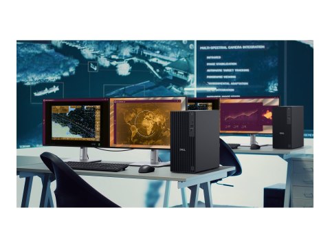 Dell Pro Tower QCT1255 - AI PC - wieża Ryzen 5 Pro 8600G / do 5 GHz - RAM 16 GB - SSD 512 GB - NVMe - Radeon 760M - Gigabit Ethe