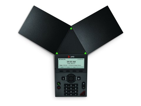 HP Poly Trio 8300 NR - Telefon konferencyjny VoIP - z interfejs Bluetooth z identyfikacją dzwoniącego/rozmową czekająca - IEEE 8