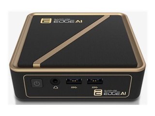 SAPPHIRE Edge AI - Komputer barebone - mini PC 1 x Ryzen AI 5 340 / do 4.8 GHz - RAM 0 GB - Radeon 840M - Gigabit Ethernet, 2.5 