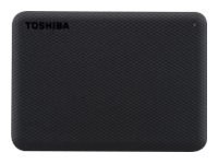 Toshiba Canvio Advance - Dysk twardy - 2 TB - zewnętrzny (przenośne) - 2,5" - USB 3.2 Gen 1 - czarny