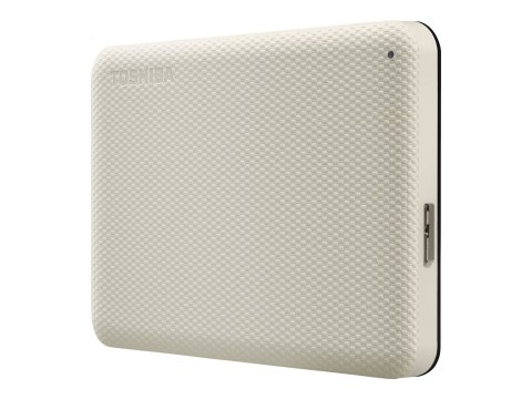 Toshiba Canvio Advance - Dysk twardy - 2 TB - zewnętrzny (przenośne) - 2,5" - USB 3.2 Gen 1 - jasny beż