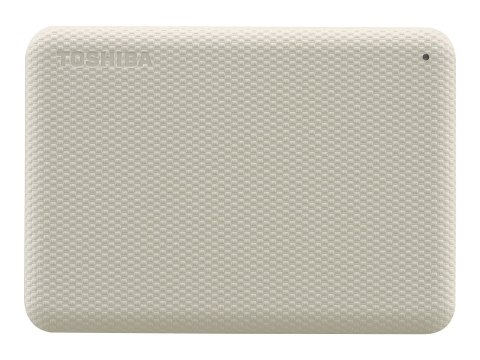 Toshiba Canvio Advance - Dysk twardy - 4 TB - zewnętrzny (przenośne) - 2,5" - USB 3.2 Gen 1 - jasny beż