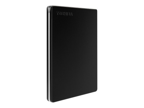 Toshiba Canvio Slim - Dysk twardy - 1 TB - zewnętrzny (przenośne) - 2,5" - USB 3.2 Gen 1 - czarny