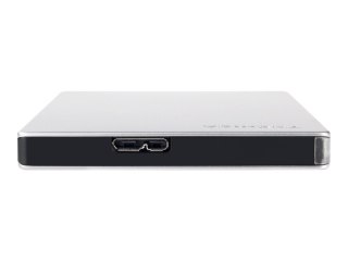 Toshiba Canvio Slim - Dysk twardy - 2 TB - zewnętrzny (przenośne) - 2,5" - USB 3.2 Gen 1 - srebrny