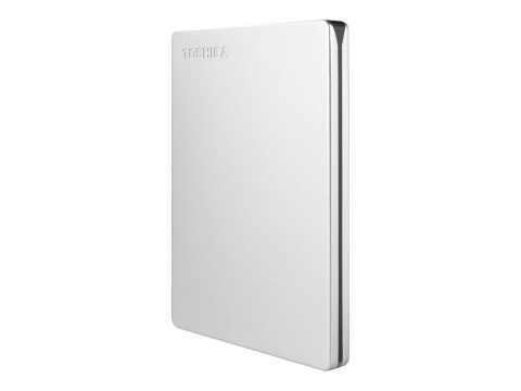 Toshiba Canvio Slim - Dysk twardy - 2 TB - zewnętrzny (przenośne) - 2,5" - USB 3.2 Gen 1 - srebrny