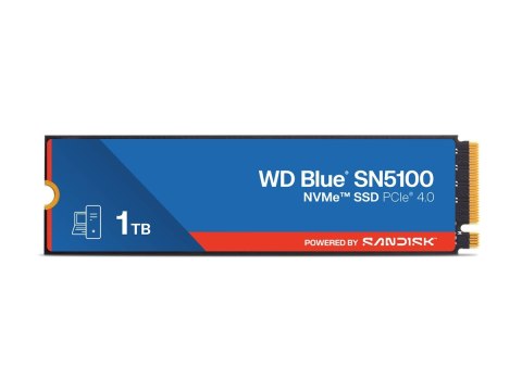 WD Blue SN5100 - SSD - 1 TB - wewnętrzny - M.2 2280 - PCIe 4.0 (NVMe)
