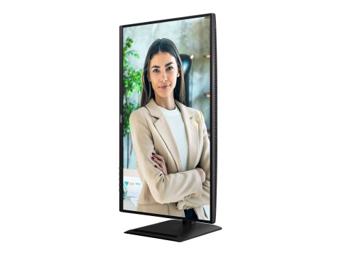 AOC Professional Q27P4U - Monitor LED - 27" - 2560 x 1440 QHD @ 120 Hz - IPS - 1500:1 - 4 ms - 2xHDMI, DisplayPort, USB-C - głoś