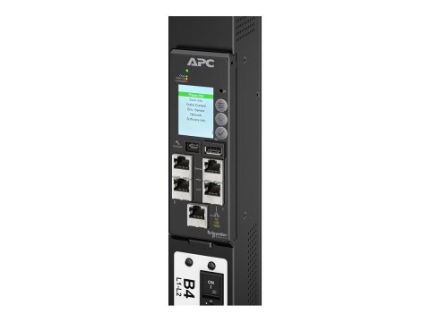 APC NetShelter Rack PDU Advanced - Gen 2 - jednostka dystrybucji zasilania (montowany w stojaku) - mierzone, 22,1 kW, 400 V, 32 
