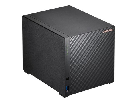 ASUSTOR Drivestor 4 Gen2 AS1204T - Serwer NAS - 4 wnęki - SATA 6Gb/s - RAID 0, 1, 5, 6, 10, JBOD - RAM 1 GB - 2.5 Gigabit Ethern