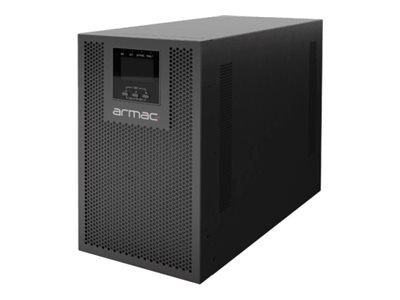 Armac Office - UPS - w trybie on-line, PF1, LCD, metalowa obudowa, wolny od kurzu - AC 230 V - 3000 wat - 3000 VA - 1 faza - 9 A