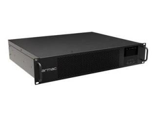 Armac - UPS (montowany w szafie rack / zewnętrzny) - w trybie online, USB-B, LCD, metalowa obudowa, wolno od kurzu - AC 230 V - 