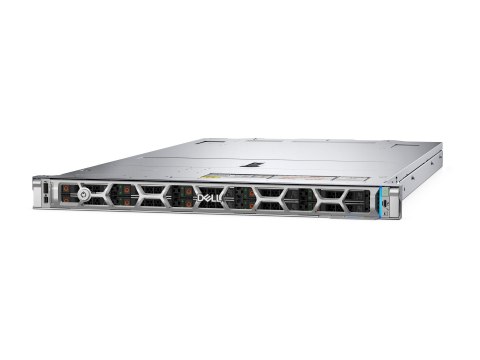 Dell PowerEdge R470 - Serwer - montowany w stojaku 1U - pojedynczy - 1 x Xeon 6507P / do 4.3 GHz - RAM 32 GB - SAS - wymiana pod