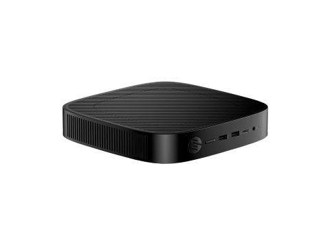 HP Pro t550 - Cienki klient - USFF 1 x Celeron J6412 / do 2.6 GHz - RAM 8 GB - SSD 256 GB - NVMe - UHD Graphics - Gigabit Ethern