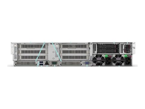 HPE ProLiant DL385 Gen11 - Serwer - montowany w stojaku 2U - podwójny - 1 x EPYC 9115 / do 4.1 GHz - RAM 64 GB - SATA/SAS/NVMe -