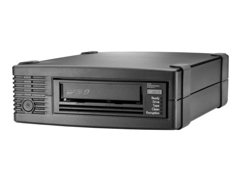 HPE Storage LTO-9 Ultrium - Napęd taśmowy - LTO Ultrium (18 TB / 45 TB) - Ultrium 9 - SAS-3 - zewnętrzny - szyfrowanie, Funkcjon
