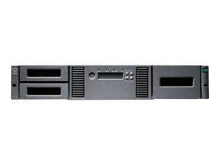 HPE Storage MSL2024 - Biblioteka taśmowa - 288 TB / 720 TB - sloty: 24 - LTO Ultrium (12 TB / 30 TB) x 1 - Ultrium 8 - maks. nap