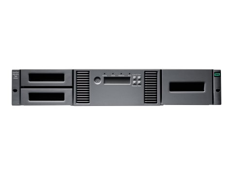 HPE Storage MSL2024 - Biblioteka taśmowa - 288 TB / 720 TB - sloty: 24 - LTO Ultrium (12 TB / 30 TB) x 1 - Ultrium 8 - maks. nap