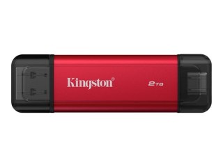 Kingston Dual - SSD - 2 TB - zewnętrzny (przenośne) - USB 3.2 Gen 2