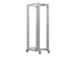 Lanberg - Stojak rama otwarta - 600 x 1000 mm (SxG) - szary, RAL7035 - 42U - 19"