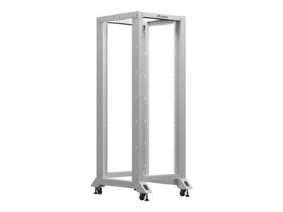 Lanberg - Stojak rama otwarta - 600 x 800 mm (SxG) - szary, RAL7035 - 32U - 19"