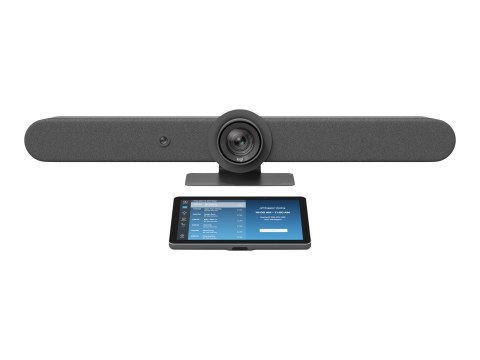 Logitech - Zestaw do wideokonferencji (Logitech Tap IP, Logitech Rally Bar) - Certyfikat Zoom Rooms, Certyfikat Microsoft Teams 