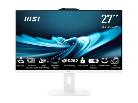 MSI PRO AP272P 14M 611EU - Wszystko-w-jednym Core i7 i7-14700 / do 5.4 GHz - RAM 16 GB - SSD 1 TB - NVMe - UHD Graphics 770 - Gi