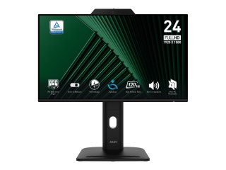 MSI PRO MP242PMG - Monitor LCD - 24" (23.8" widoczny) - 1920 x 1080 Full HD (1080p) @ 120 Hz - IPS - 300 cd/m² - 1500:1 - 1 ms -