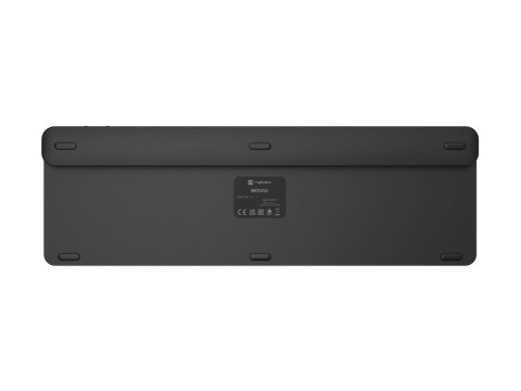Natec MEDUSA - Klawiatura - full size - bezprzewodowa - 2.4 GHz, Bluetooth 5.1 - QWERTY - US - przełącznik: X-Type - czarny, sza