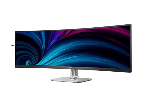 Philips 49B2U5900C - Monitor LED - zaokrąglony - 49" (48.8" widoczny) - 5120 x 1440 Dual Quad HD @ 75 Hz - VA - 400 cd/m² - 3000