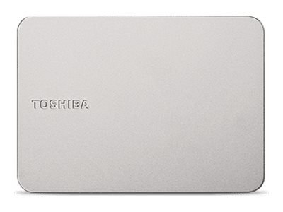 Toshiba Canvio Flex - Dysk twardy - 2 TB - zewnętrzny (przenośne) - 2,5" - USB 3.2 Gen 1 - ciepłe srebro