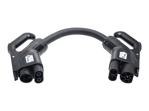 Akyga AK-EC-17 - Adapter zasilania - CCS1 (M) do CCS1 (F) - 1000 V - 150 A - czarny