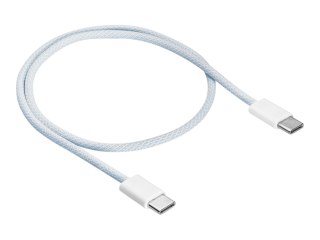 Akyga AK-USB-50 - Kabel USB - USB-C (M) do USB-C (M) - USB 2.0 - 20 V - 3 A - Szybkie ładowanie do 60 W - biały