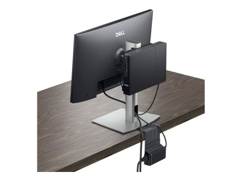 Dell Pro Micro QCM1250 - AI PC - mikro Core Ultra 5 235T / do 5 GHz - RAM 16 GB - SSD 512 GB - NVMe - Intel Graphics - Gigabit E